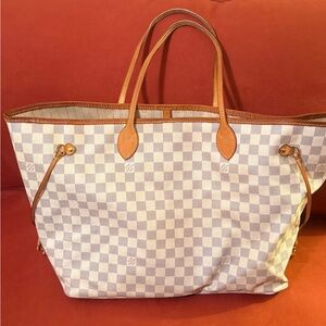 Louis Vuitton Neverfull GM Damier Azur Tote